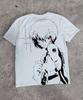 2026 New Neon Genesis Evangelion Rei Ayanami Printed Short Sleeve Tshirt Unisexs and Womens Tshirt Unisexs Top Sports Tshirt Tee