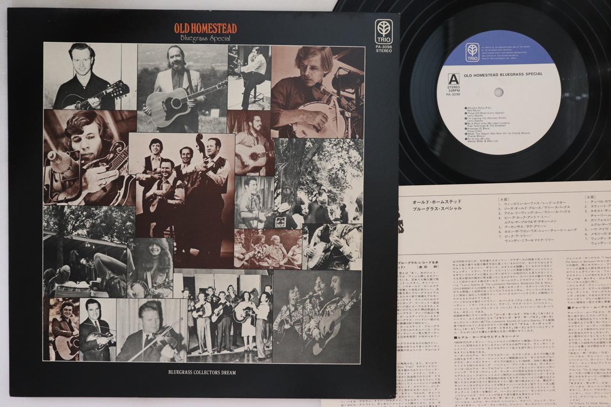 

LP Record VARIOUS - Old Homestead Bluegrass Special PA3096 TRIO Japan Folk Used