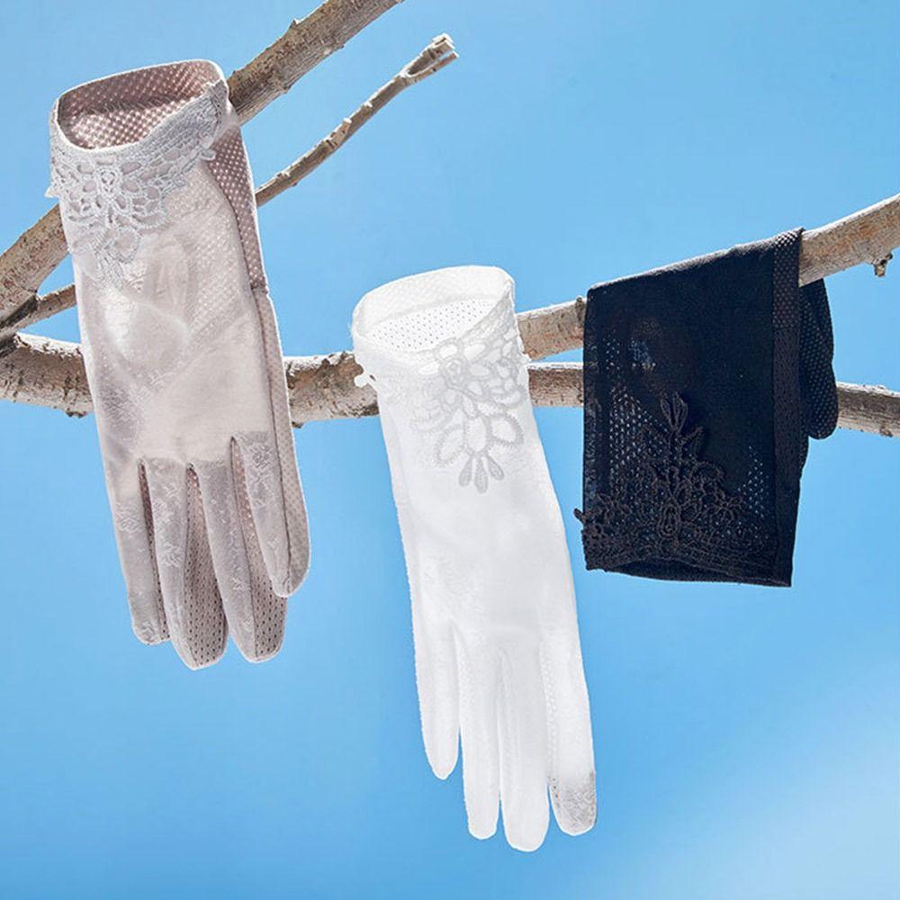 Sun Protection Sun Protection Gloves Thin Touch Screen Gloves Fashion Ice Silk Glove  Summer