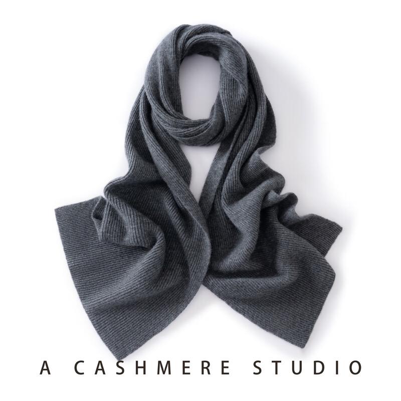 Unisex Cashmere Knitted Scarf
