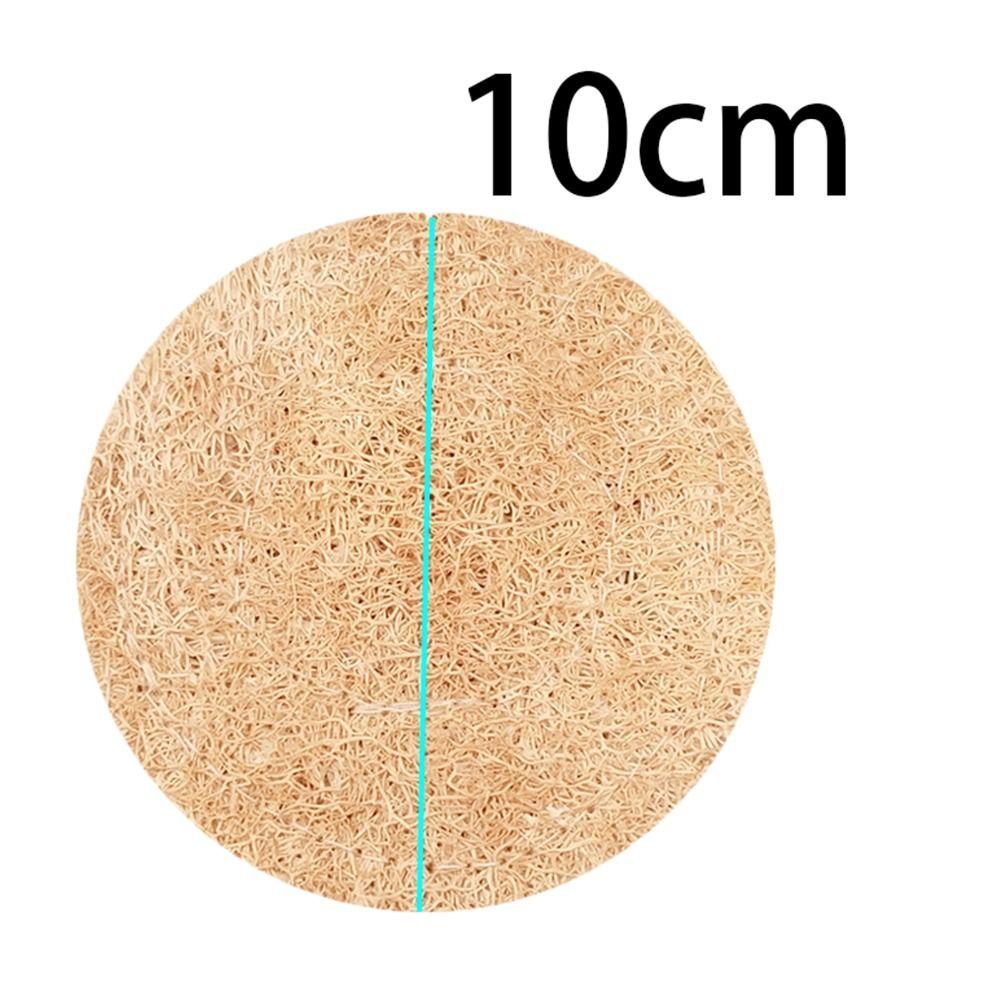 Natural Tea Cup Mat Round Loofah Mat Tea Set Accessories Teapot Pad  Teapot