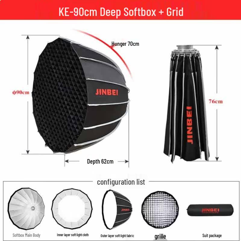 Jinbei EF150pro LED Live Photography Dual Light Kit
