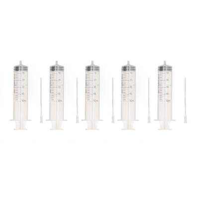 5Pcs Ink Filling Syringe 50ml Injector Drawing Tool With Scale For Printer Cartridge