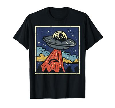 Get In Loser UFO Alien Retro 80s Area 51 ET Space Lover Gift TShirt