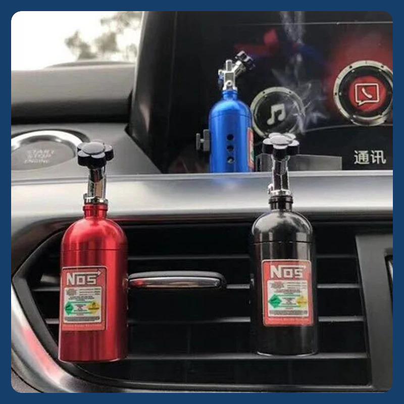 Turbo NOS Car Air Freshener Model Vent Outlet Perfume Clip Solid Perfume Auto Fragrance Smell Car Dashboard Decoration Ornament
