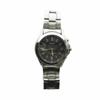 SEIKO Solar with Black Silver Tone 7B22-0AY0 Watch, Powered, Calendar, Dial, GY18/ MQ Men's
