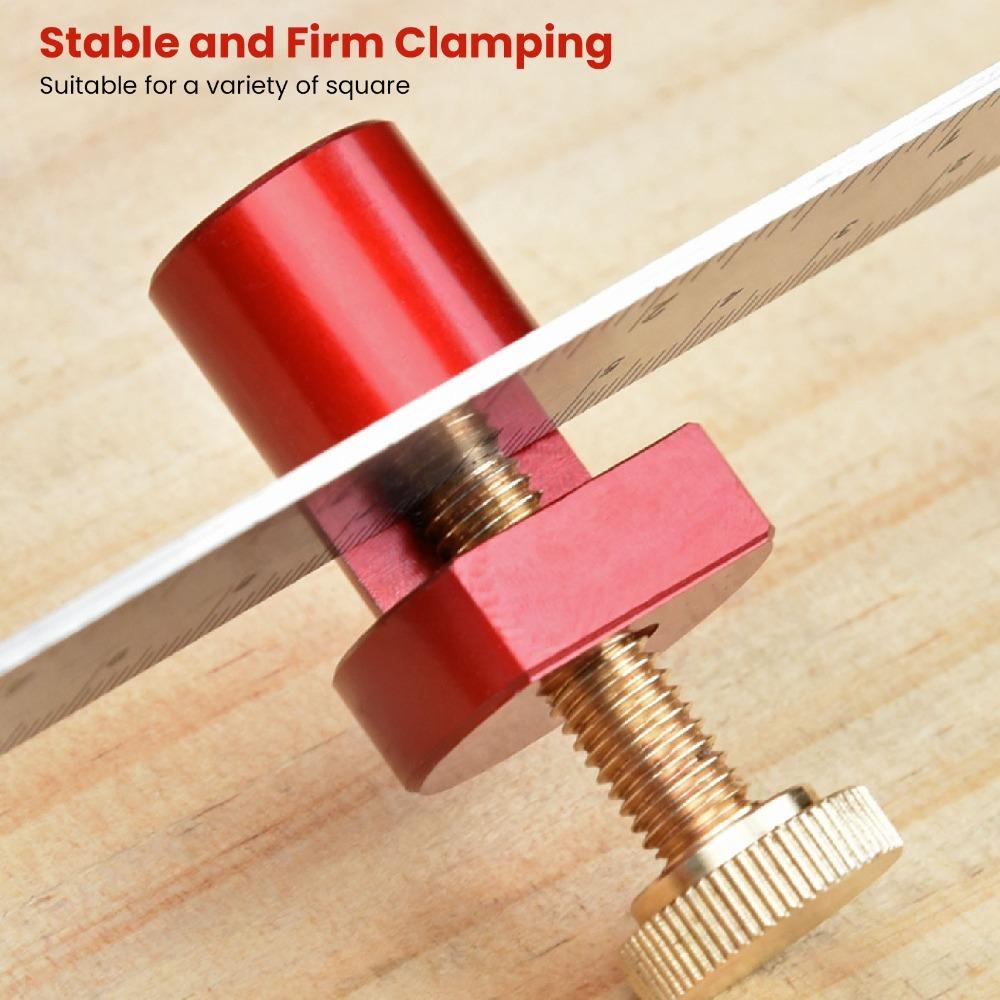 

2 PCS Aluminum Alloy MFT Stops 3/4-Inch Workbench Accessories Auxiliary Clamp for Woodworking 19mm