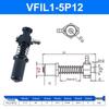 Leidun VFIL1EINS High-Precision Robotic Arm Vacuum Suction Cup Base Accessory