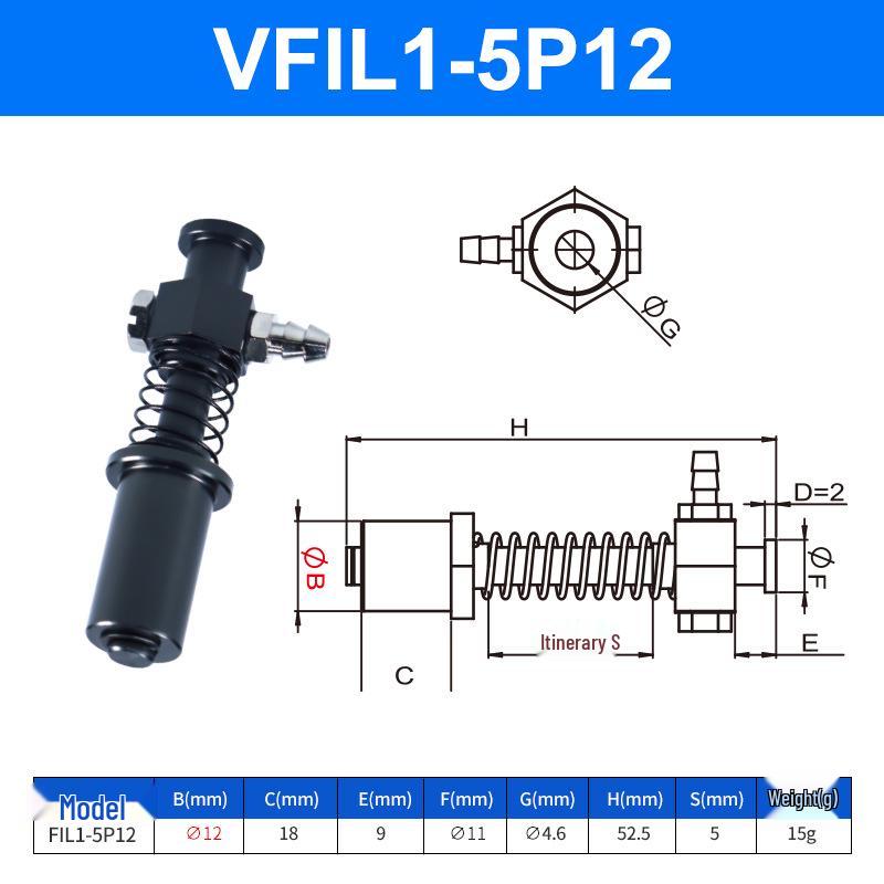 Leidun VFIL1EINS High-Precision Robotic Arm Vacuum Suction Cup Base Accessory