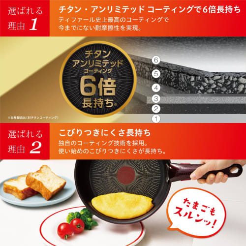 [Online Only] Tefal Pot and Frying Pan Set with Removable Handles, 7-piece Set, Compatible with IH Gas Fires, Comes with a Spoon Convenient for Frying
