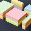 Sticky Notes Memo Pads - Full Adhesive Stickers for Students