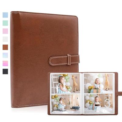 6x4 Photo Album – 152 Pockets Vegan Leather Cover Memory Album Book, Suitable for Family Wedding Boys Girls and Babies Storage