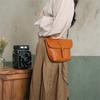 Johnature Retro Texture Women's Bag Genuine Leather Versatile Commuter Shoulder Crossbody Bag