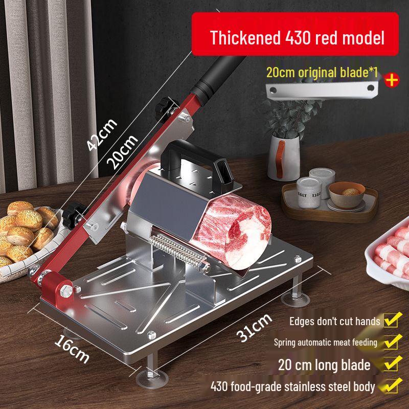 Ручная мясорубка и слайсер для замороженных продуктов