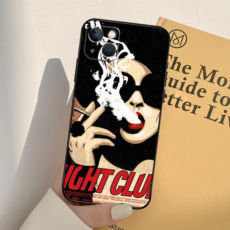Coque de téléphone Fight Club Pour iPhone 17 16 15 14 13 11 12 Pro Max mini XR 16e 15 16 Plus 17 Air Housse Complète