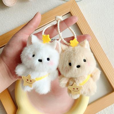 Cartoon Star Shoulder Bag Puppy Doll Plush Pendant Puppy Doll Grab Machine Doll Shoulder Bag Pendant Children's Toys