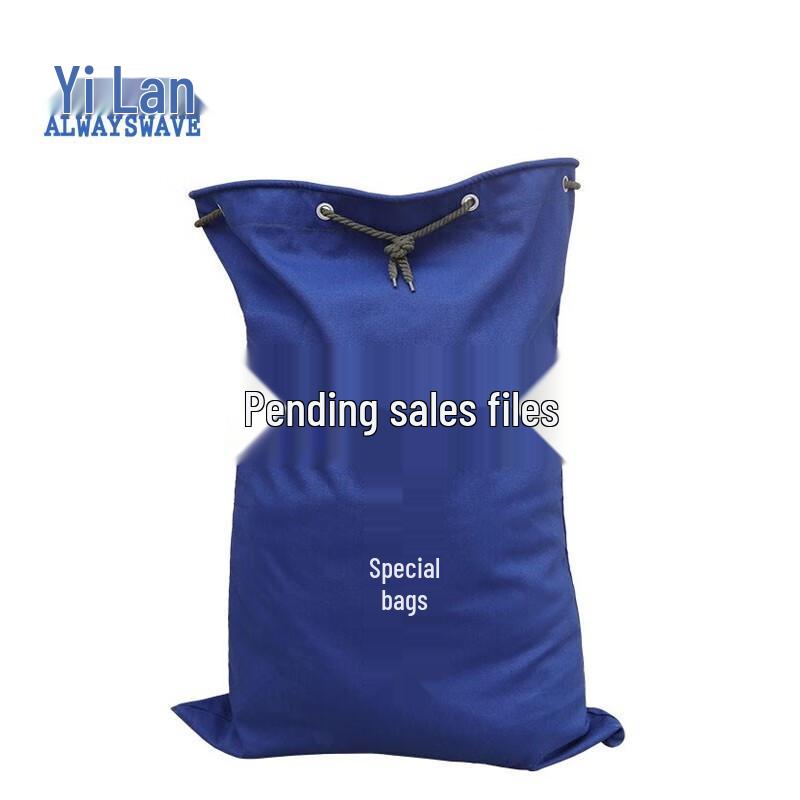 Durable Canvas Document Destruction Bag