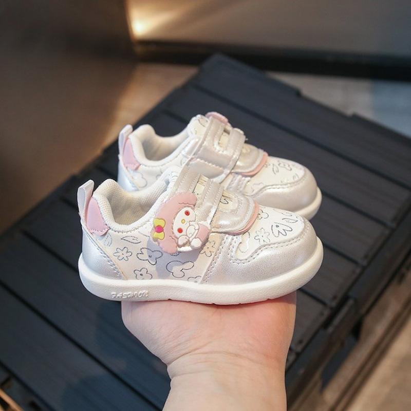 Anti-slip Cartoon Casual Shoes for Boys and Girls, Sports Shoes 16 белый