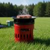 Zwei-Brennstoff-Campingkocher für 4-6 Personen, tragbarer Kerosin- und Dieselbrenner