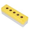 Push Button Box Control Station Case Switch Shell Waterproof Casing 5 Holes for Equipment