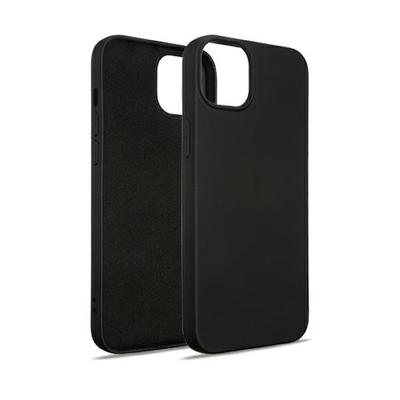 Hülle für iPhone 15 Plus Beline Silikon Schwarz