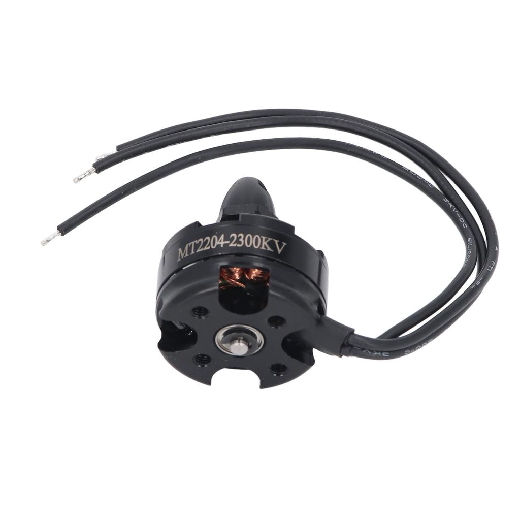 RC FPV Drone Brushless Motor Maximum Thrust 420g MT2204 2300KV for QAV 180 210 250 Black