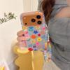 Spring Fresh Flower Chain Case for iPhone 17, 16 Pro Max, 15, 14
