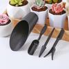 4 adet Bahçe Saksı Kiti Ekim Küreği Kaşık Sukulentler Fideler Aleti Bonsai Mini Tarım Aleti Plastik Ev Bahçe Aletleri Seti