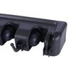 Wall Hanger Mop Broom Tool Holder Black Serial Clamp
