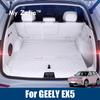 Leather Trunk Mat For Geely EX5 Galaxy E5 2024 2025 2026 Car Boot Liner Tray Waterproof Mud Protector Pad Cargo Mat Accessories