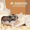 1pc Hamster Toys, Hiding House Swing Seesaw Training Toys, Suitable For Gerbils, Mice, Dwarf Hamsters