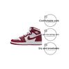 Air Jordan 1 Retro High OG GS Artisanal Red Dětské tenisky Bílá Týmově červená FD1437-160