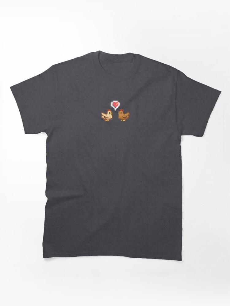 Stardew Valley Chicken Love Classic T-Shirt