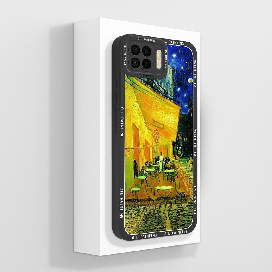 Für Oppo Reno 4 Lite / Reno 4F Handyhülle Einfacher Schmetterling Kameraschutz Rückseite Weiches Flüssigsilikon Anti-Drop-Stoßfänger