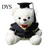 Elegant Gift Bag Stuffed Bear Personalized Graduation Gifts 2026 for Her, Cute Teddy with Embroidered Gown Award And Cap, Soft Plush Mascot