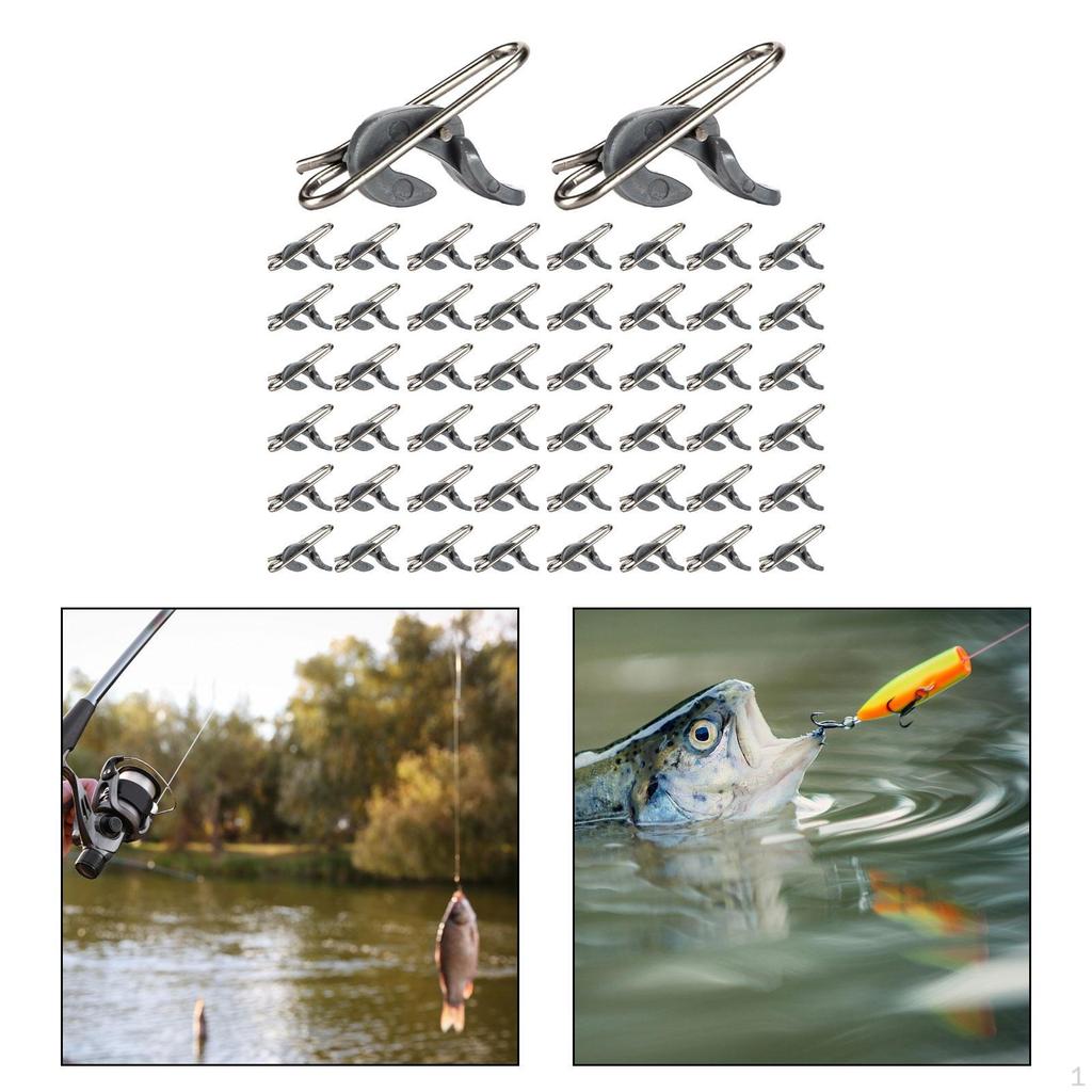 5 Hookbait Release Clips for Fishing, Stainless Steel Bait