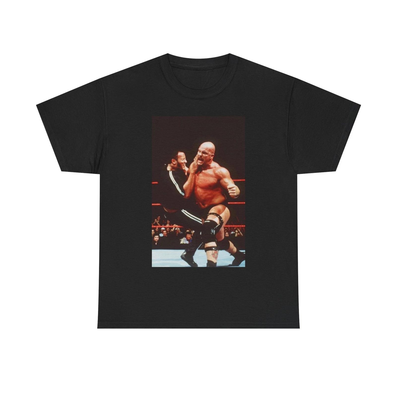 Men s and Women s T-shirts WWF wrestling L
