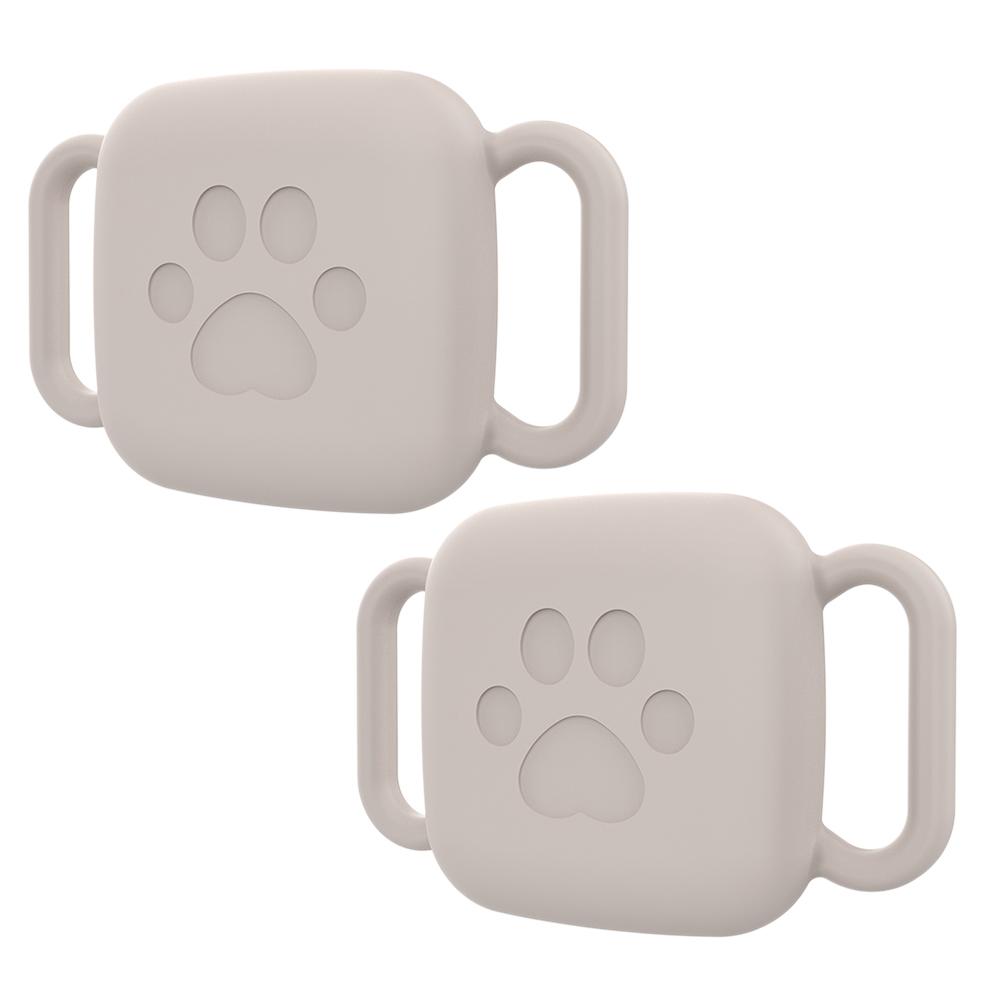 2 Pack Silicone Case for Tile Mate 2025 2025 Holder Case Protective Cover Sleeve Sturdy Secure Tag Holder for Pet Dog Cat Collar