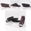 Cool Black Edgy Jeans Belts Student Waistband Adjustable Length Young Adult