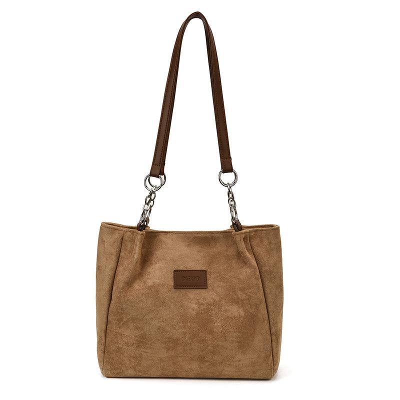 High-end Large Bag, Retro Light Luxury and Fashionable Single-shoulder Bag, Large-capacity Commuter Tote Bag