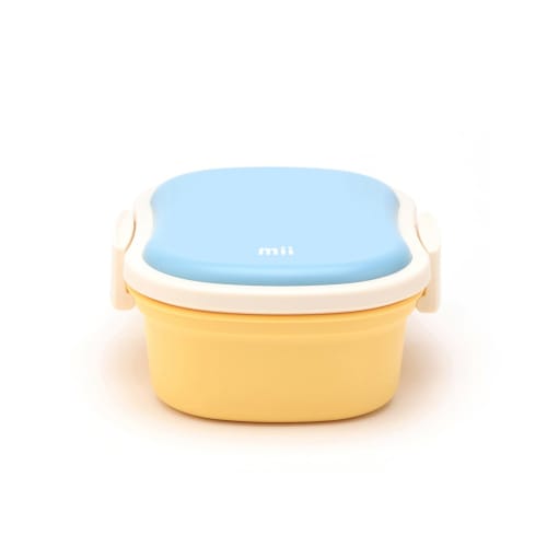 Mii Kinder-Lunchbox, Verstellbares Fassungsvermögen für Ihre Mahlzeit, Leichtgewicht, mit integriertem Kühlakku-Deckel, B15,4 x T12,2 x H5,8cm, 280-430ml, Geeignet