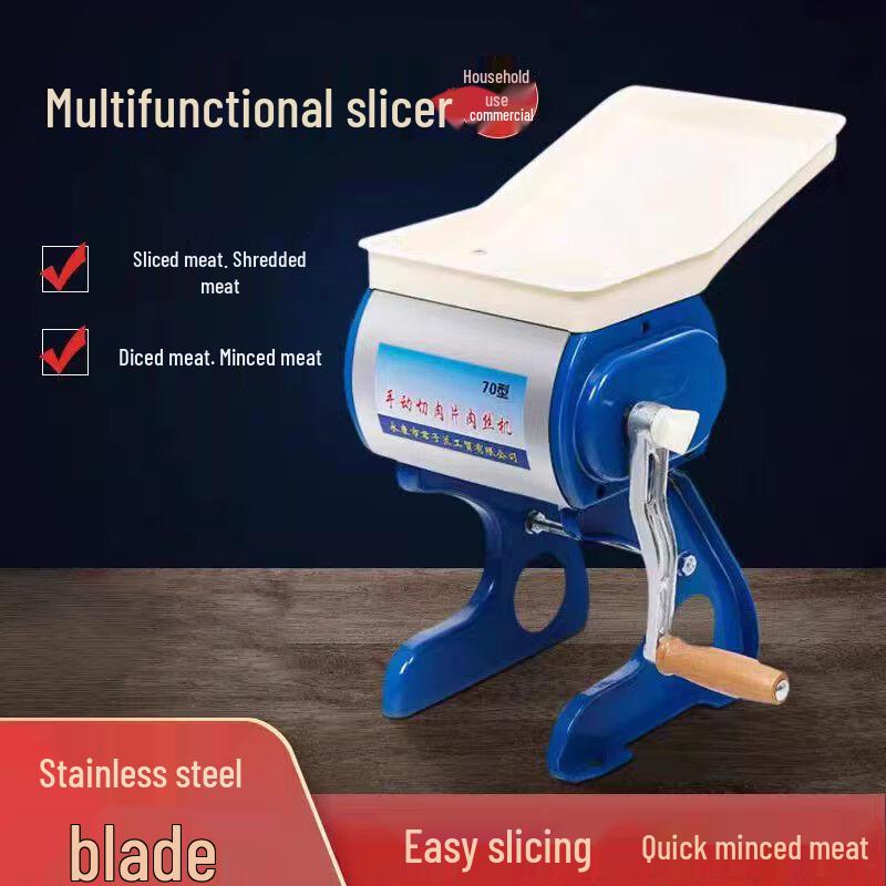 Xiyuping Elektrisk & Manuell Rostfri Stål Köttprocessor