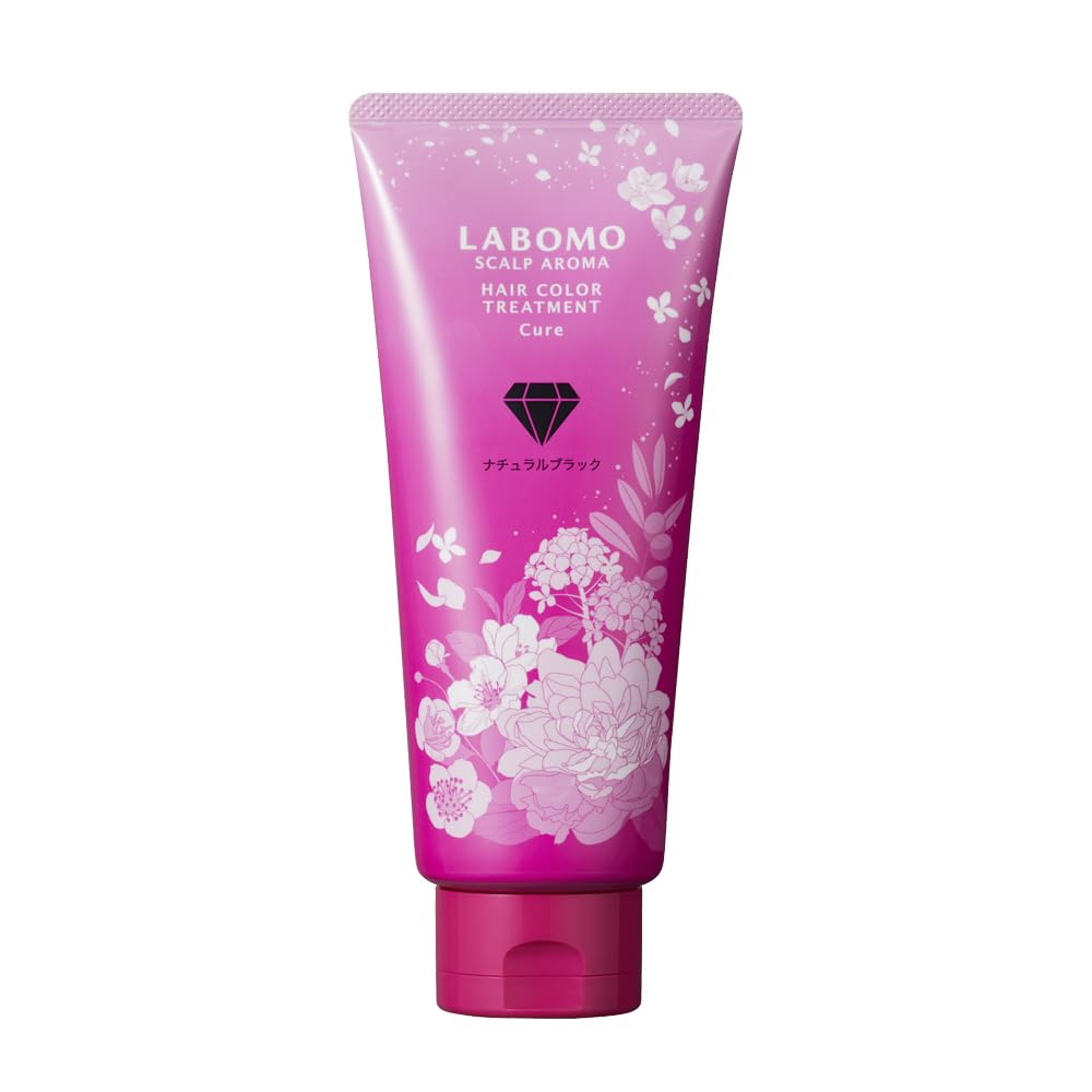 Art Nature Labomo Scalp Aroma Hair Color Cure Natural 1 Hair Gray Hair Treatment Treatment, Black, Bottle, Color, Dye, Care, Women's