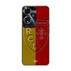 Phone Case - MANIACASE - Oppo A59 5G - TPU Silicone - Flexible - Yellow and Red Logo