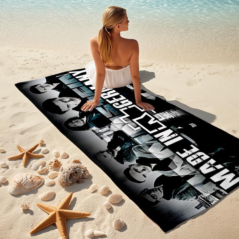 Till Lindemann, Lead Singer of the German Heavy Metal Rock Band Rammstein, Outdoor Camping Vacation Swimming Beach Scarf Decorative Blanket F8
