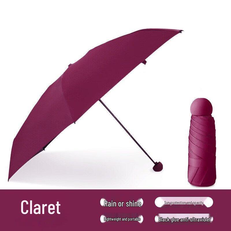 YICAI Mini Portable UV-Proof Capsule Umbrella