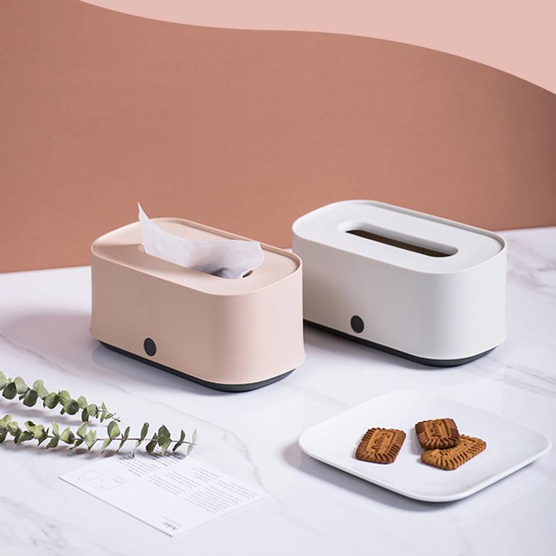 Style Tissue Home Canister Nordic Storage Tissue Box Car Box Plastic Removable Mel