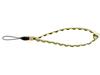 ARTISAN&ARTIST ACAM-P04HYLBK Paracord and Brass Multi-Hand Strap Camera Strap, Yellow/Black, Made In Japan