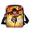 Adjustable Lightweight One Piece Anime Crossbody Bag Sling Shoulder Bag Unisex Casual Bag for School Outdoor Boys Girls Age 6-10