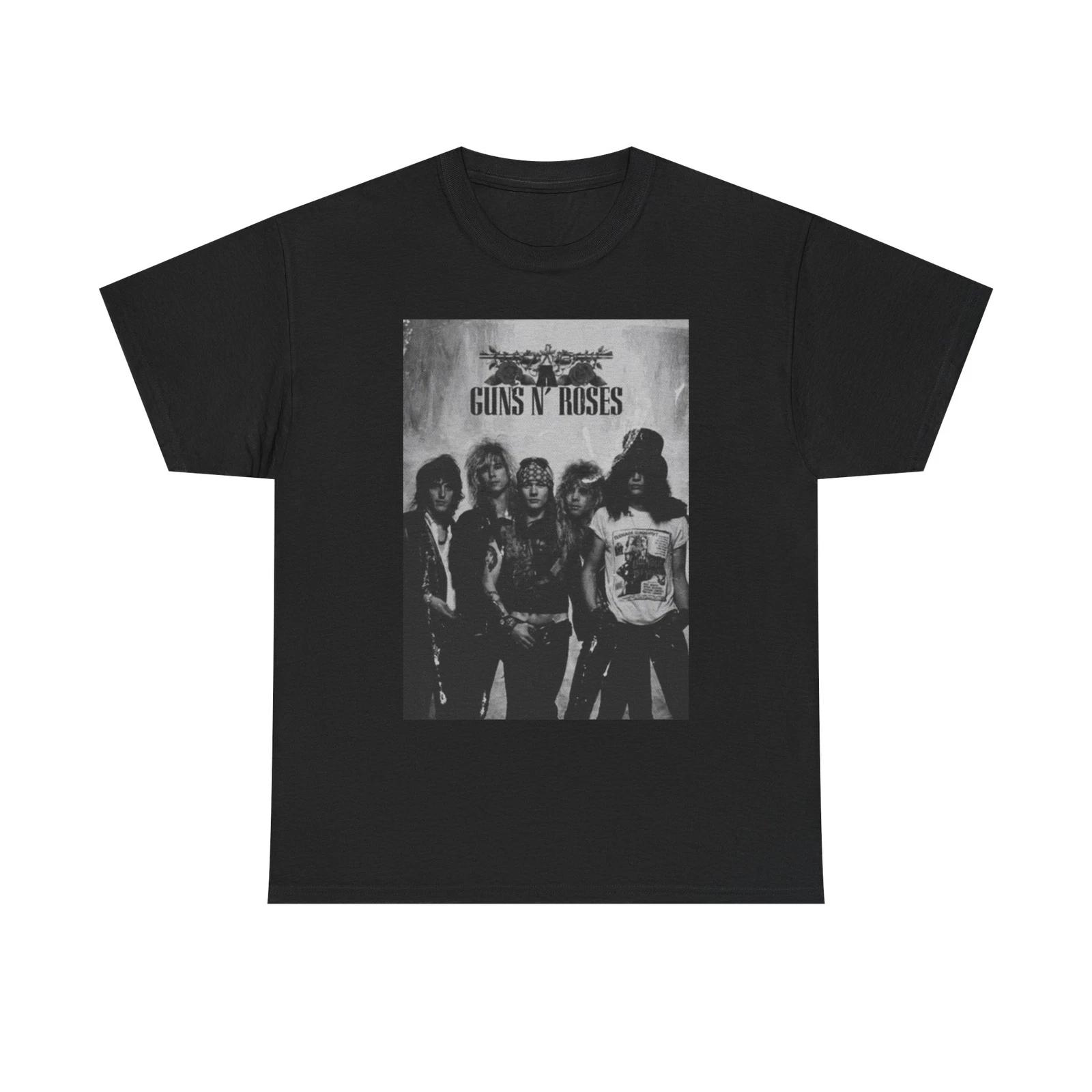 Men s and Women s T-shirts Guns And Roses Graphic XL
